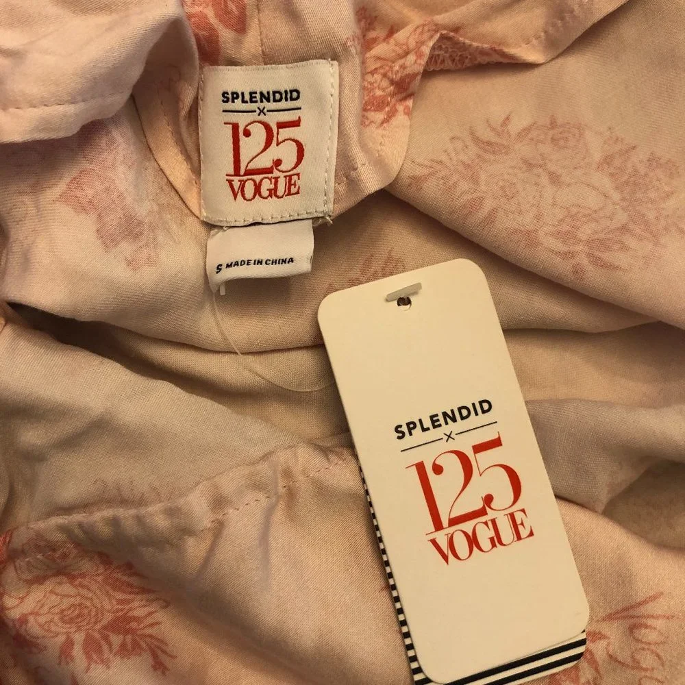 Rare! Splendid x 125 Vogue Slip Dress